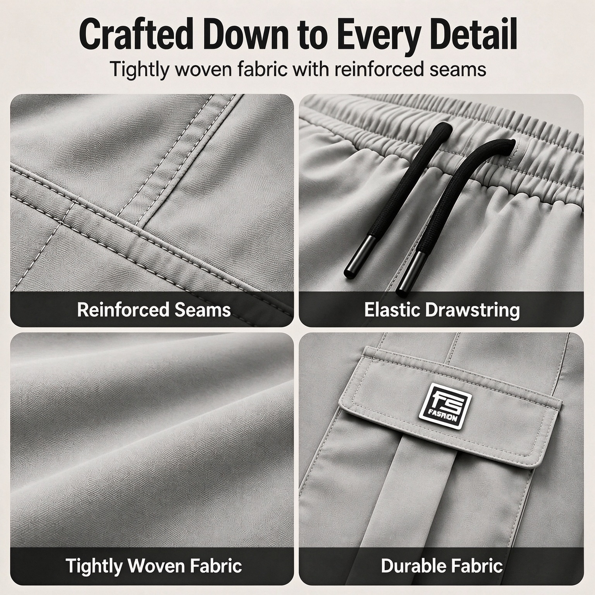 ⏳ LAST DAY 66% OFF! 🔥Men’s Relaxed Fit Cargo Pants | Multi-Pocket