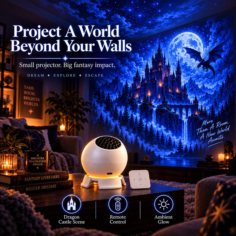 🎄Magical Christmas Projection Night Light – Transform Any Room Into A Holiday Wonderland, Rotating Festive Pattern LED Projector Lamp for Home Decor & Christmas Gift