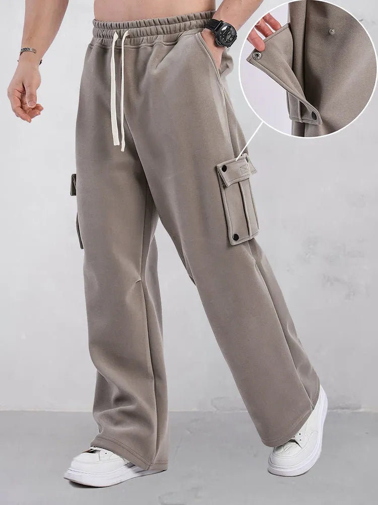 Versatile Detachable Pocket Cargo Pants